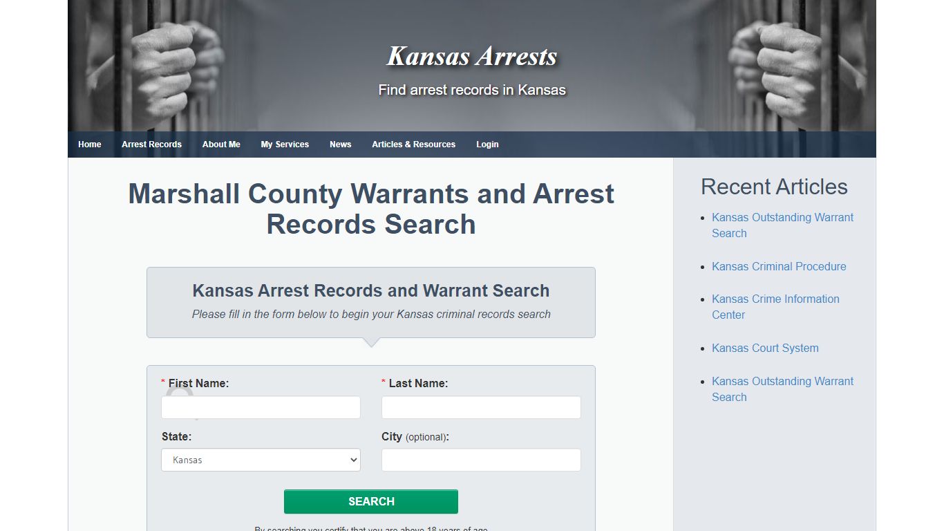 Marshall County Warrants and Arrest Records Search - Kansas Arrests